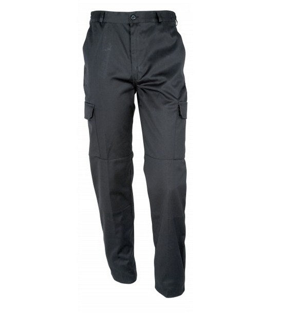 Pantalon polycoton noir