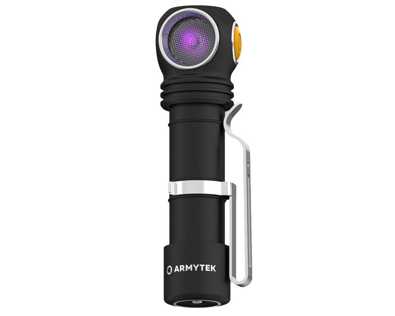 Lampe frontale et à angle Wizard C2 Wizard WUV Magnet USB White - 1100 lumens Armytek
