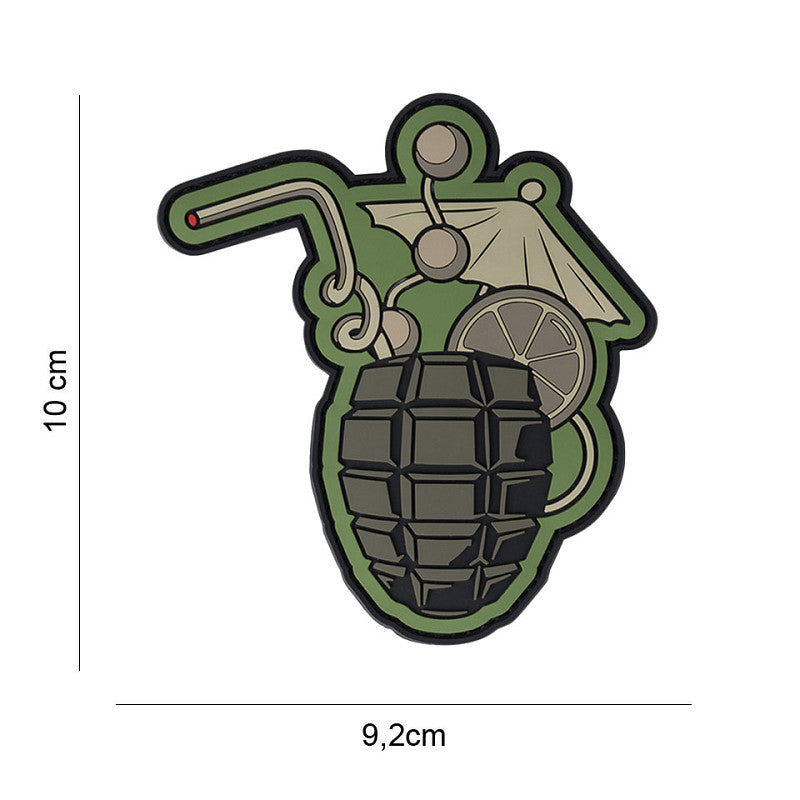 Patch 3D PVC Cocktail grenade