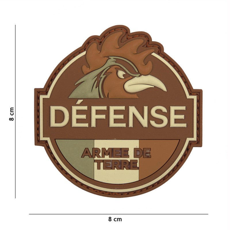 Ecusson Défense Armée de Terre vert