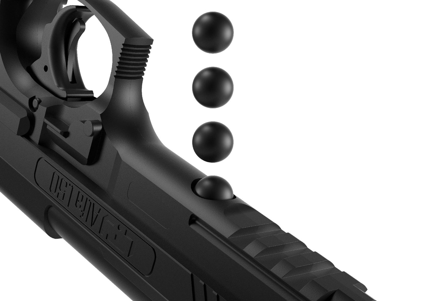 Pack Pistolet Alpha 18J CO2 C50 ( vente uniquement en magasin)