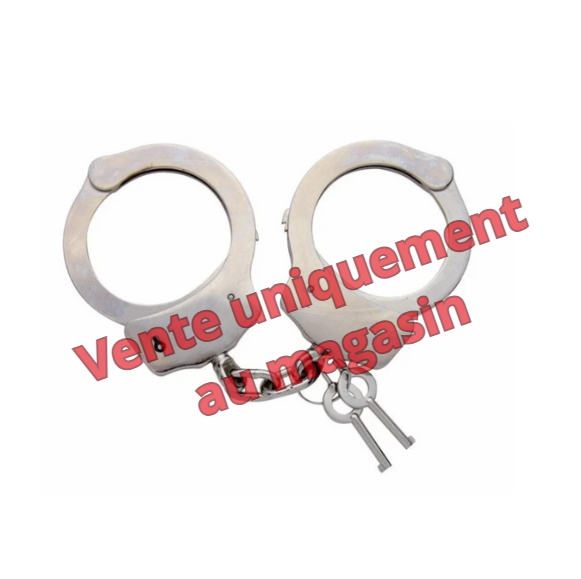 Menottes POLICE US vente uniquement au magasin