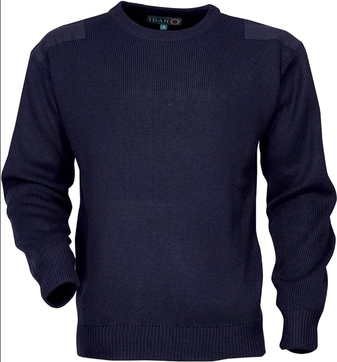 Pull commando bleu