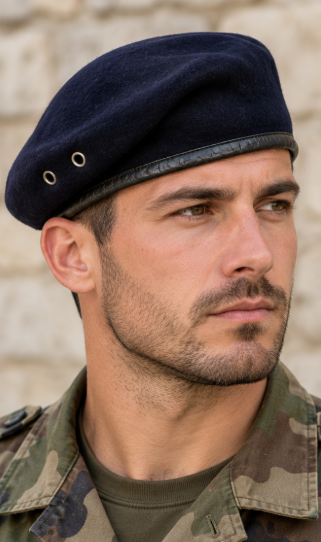 Beret bleu marine Surplus