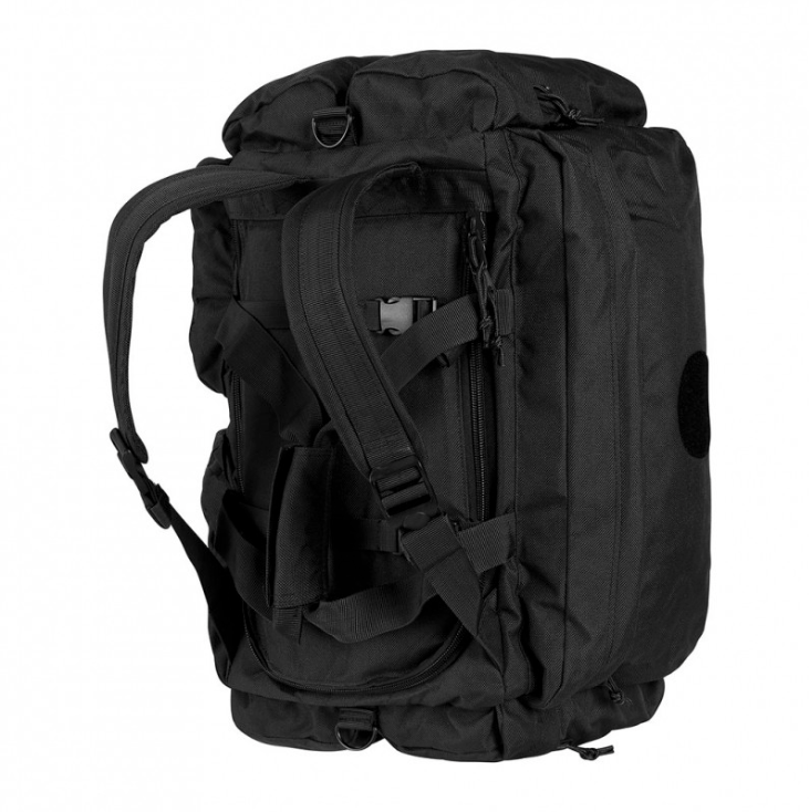 Sac Baroud 65L 7 poches noir