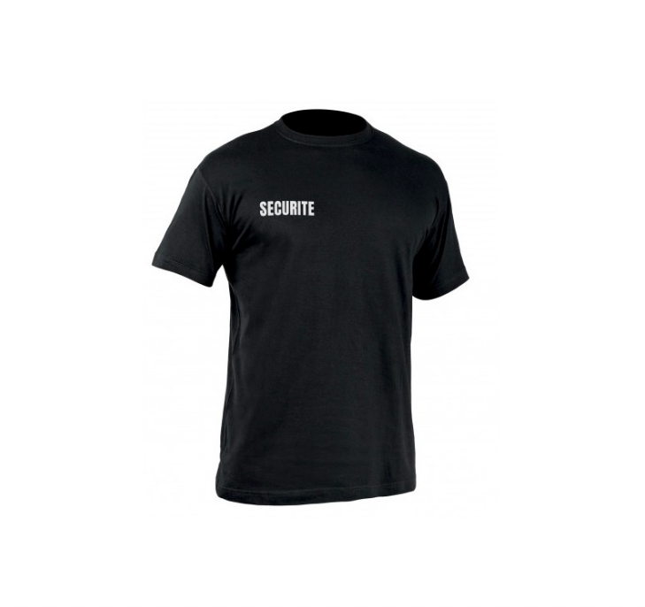 Tee-shirt Sécurité floqué
