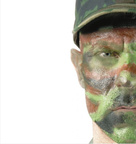 3 tubes de crème de camouflage