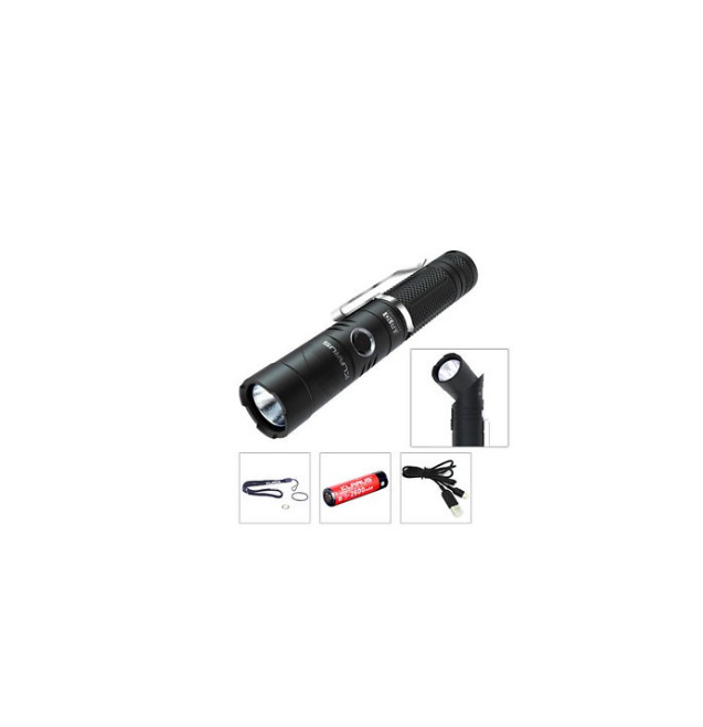 Lampe tactique rechargeable AR10 LED - 1080 Lumens