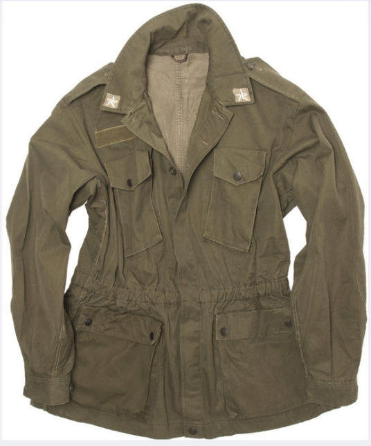 Veste armée italienne verte SURPLUS OCCASION* – Stock Perrache