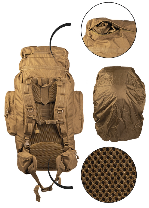 Sac à dos RECOM 88 L beige