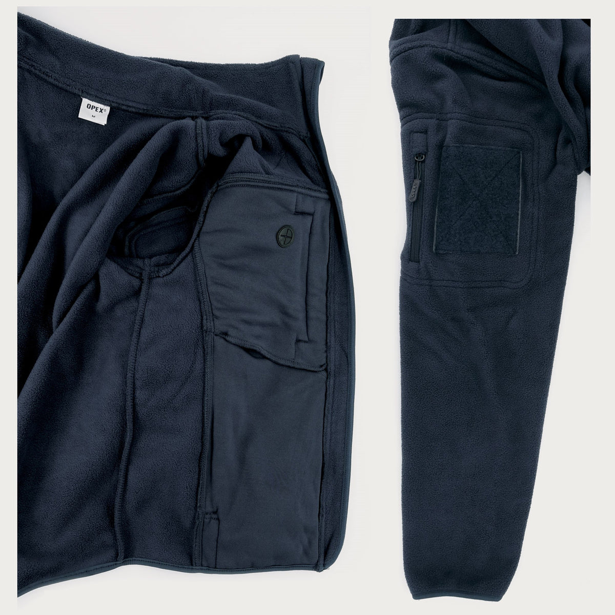 Polaire bleue
