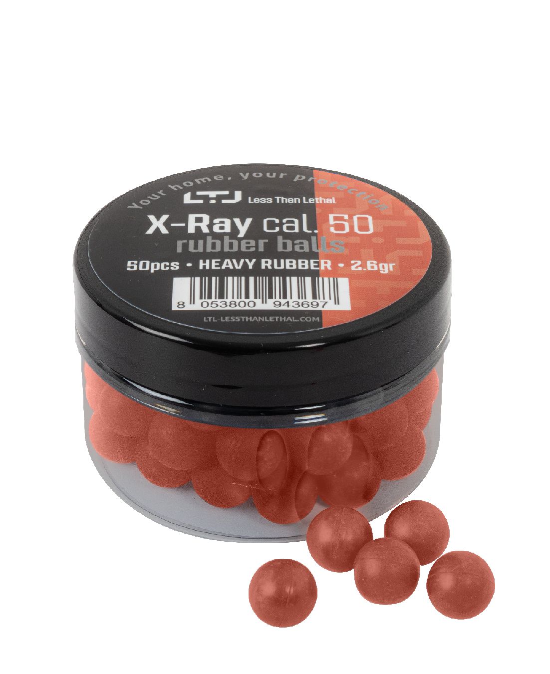 BILLE CAOUTCHOUC X RAY 2.6G C50 X50