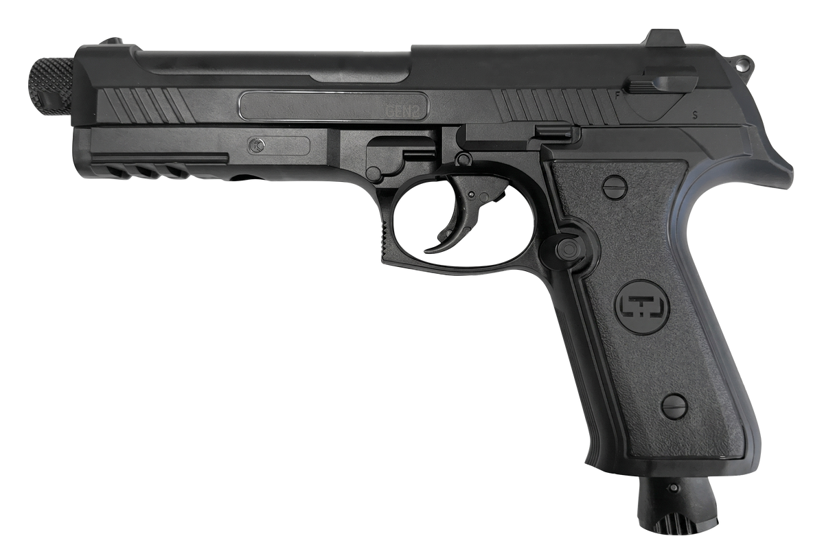 PACK PISTOLET ALFA 1.5 18 joules GENII NOIR CAL 50+ 25 X-REY