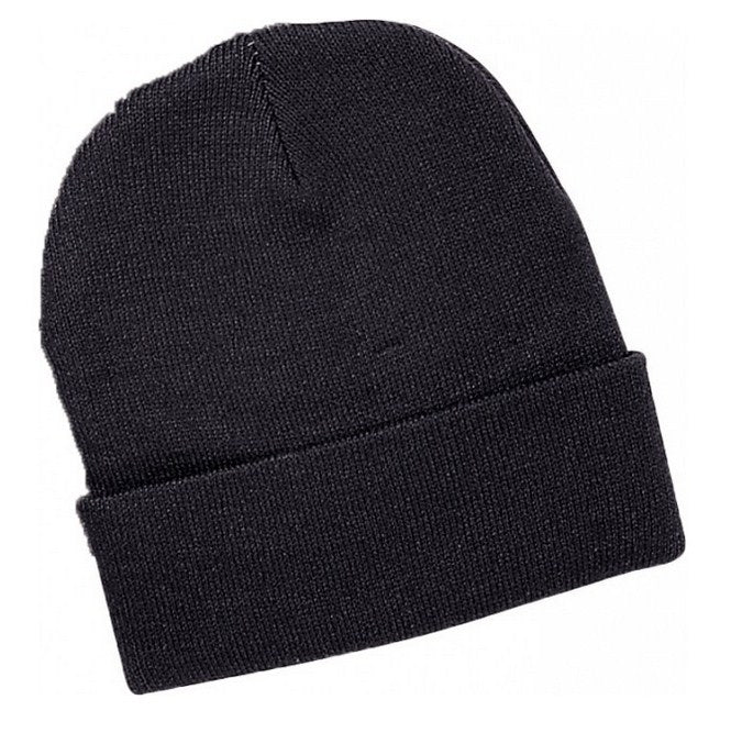 Bonnet marin acrylique noir