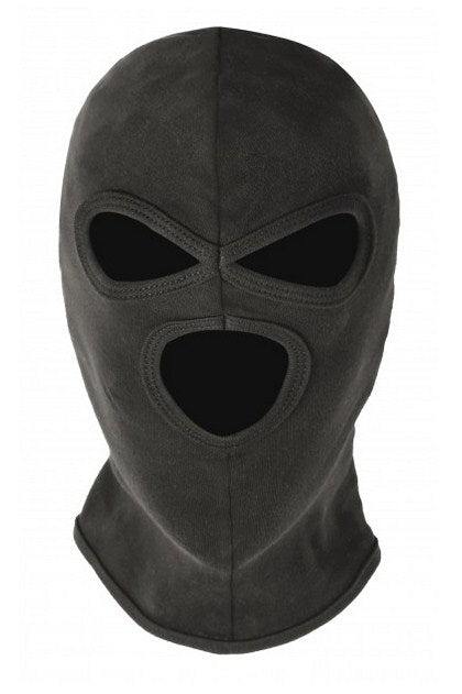 Cagoule 3 trous Noire