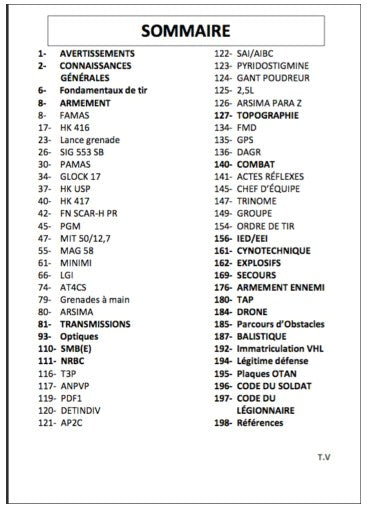 CARNET DU COMBATTANT - Les Connaisseurs ®- Version actualisée