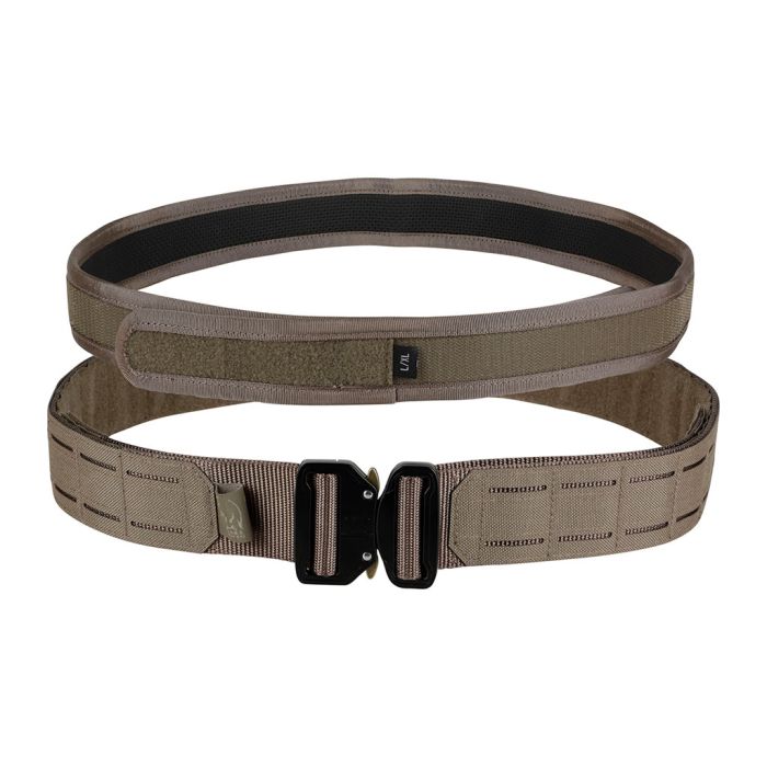 Ceinturon Duo Cobra polyester Beige