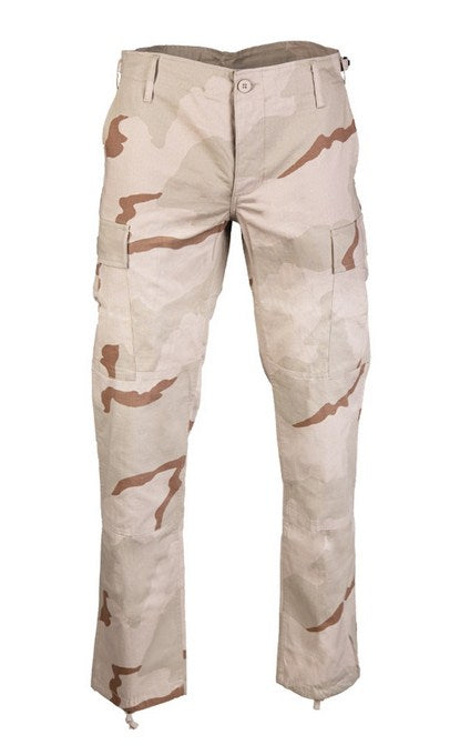 Pantalon 100% coton BDU Rip Stop Désert