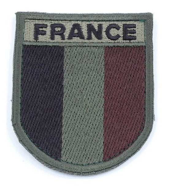 Écusson France Basse visibilité Vert