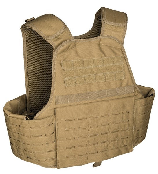 Gilet Porte plaque carrier beige