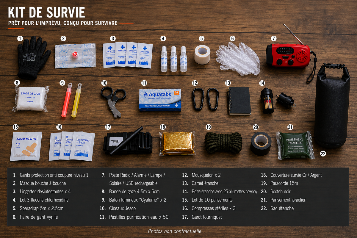 Kit Urgence / Survie