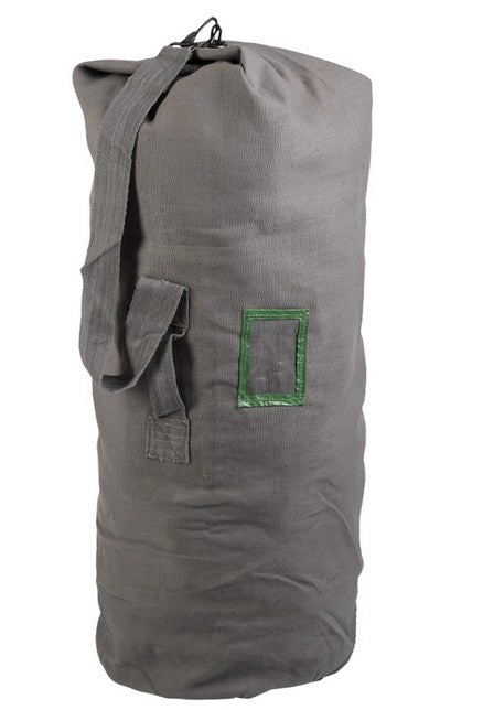 Sac marin type "paquo" coton kaki