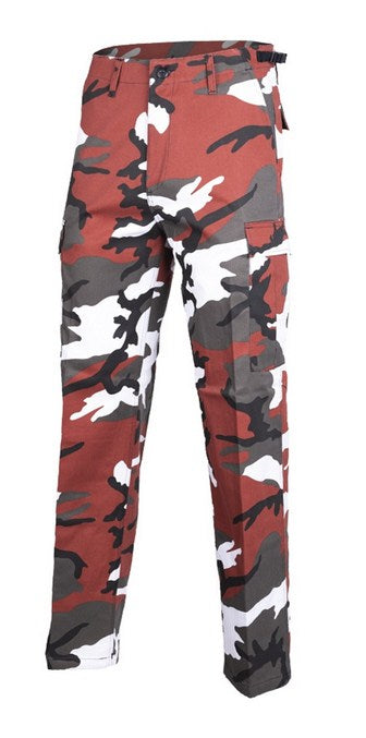 Pantalon BDU Red Camo