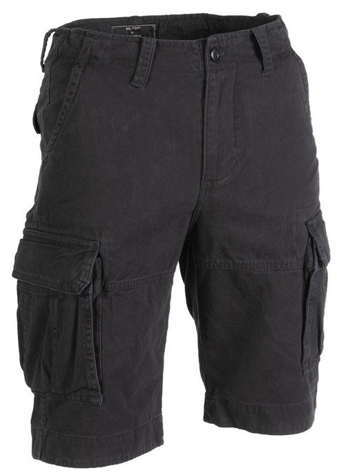 Short noir 100% coton