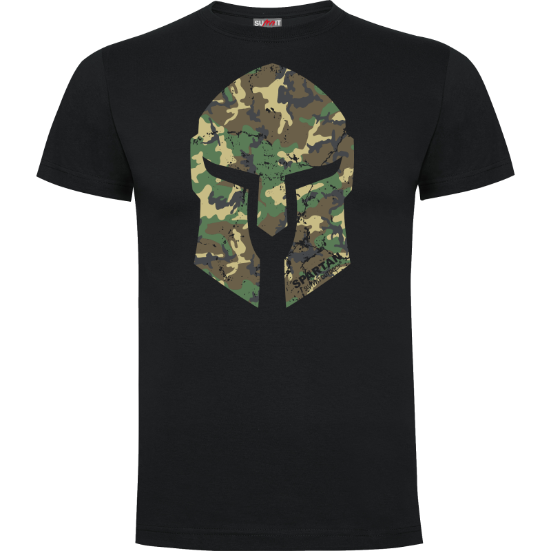 Tee shirt Tee-shirt Spartan camo