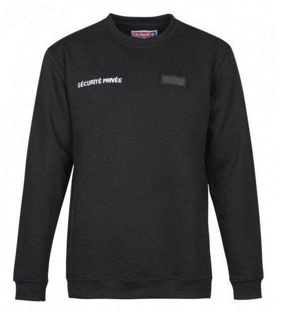 Sweat-shirt sécurité avec fenêtre matricule