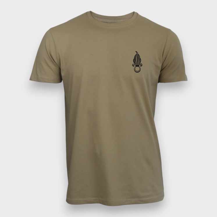 T-shirt Légion Etrangère France Coyote