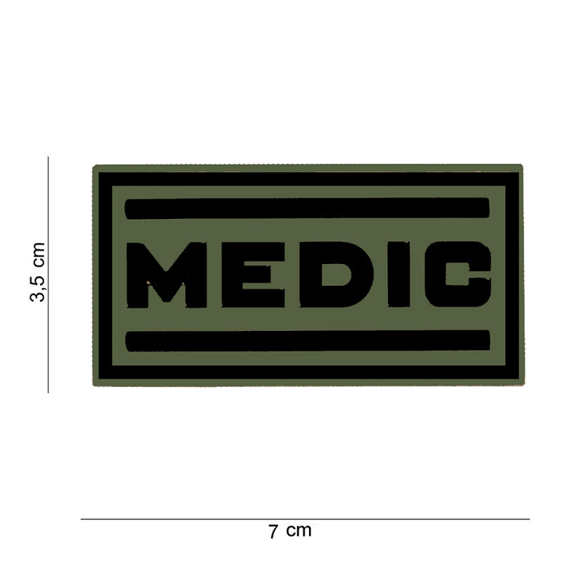 Patch PVC medic green