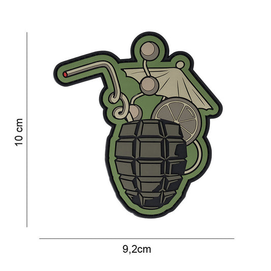 Patch 3D PVC Cocktail grenade