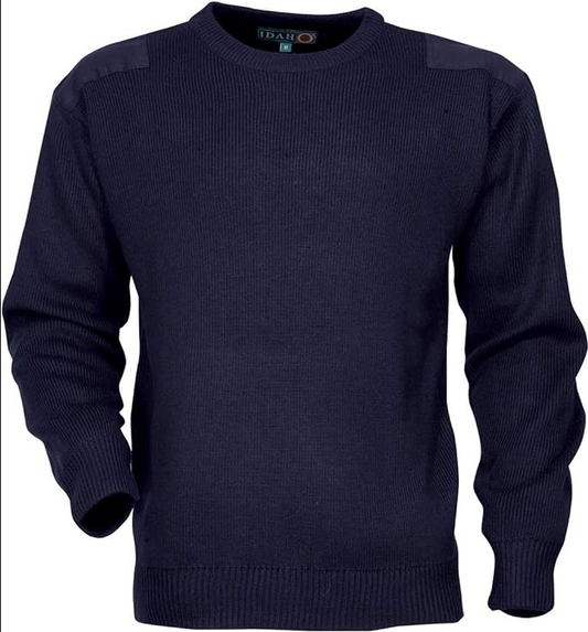 Pull commando bleu