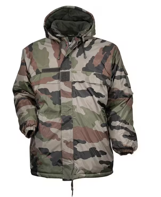 Coupe vent fourré Camouflage