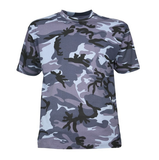 Tee-shirt Urbain bleu