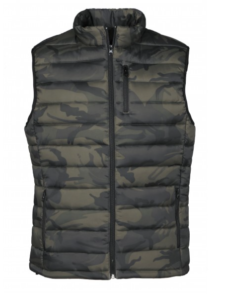 Gilet matelassé camo trek