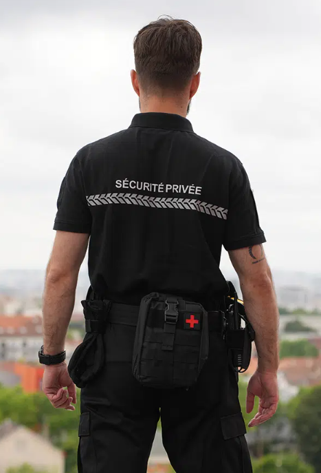 Polo manches courtes sécurité privée – GK SAFETEK®