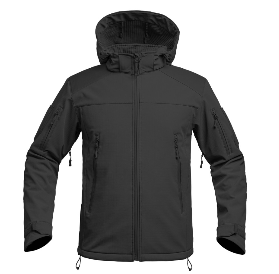 Veste Softshell V2 FIGHTER Noire
