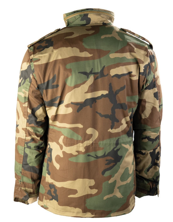 Veste M65 Woodland avec doublure