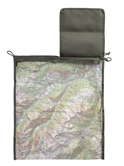 Porte-carte avec poche EXPÉDITION vert