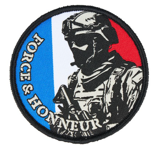 Patch Force et honneur tissu