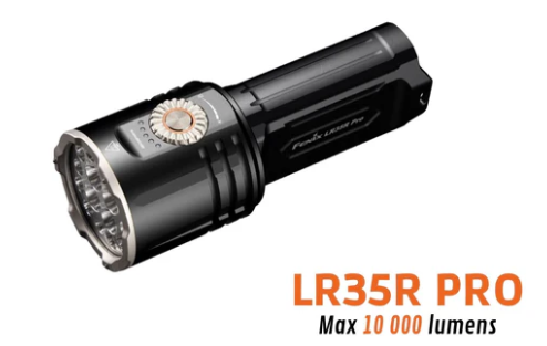 Fenix LR35R Pro - Lampe de recherche super lumineuse - 10000 LUMENS