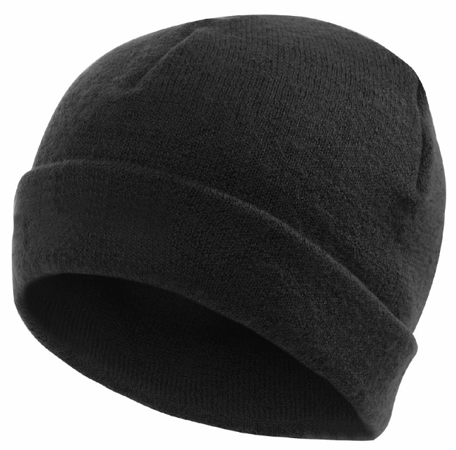 Bonnet laine merinos 400h noir