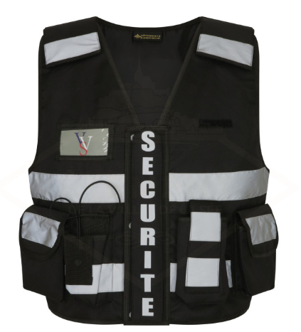 Gilet Thor Noir Sécurité Privée