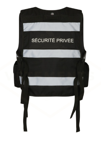 Gilet Thor Noir Sécurité Privée