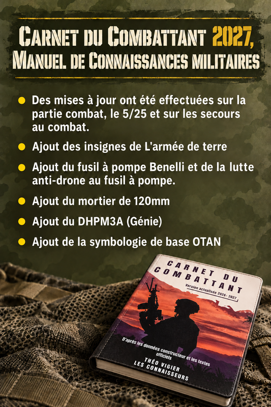 Carnet du Combattant 2026-2027