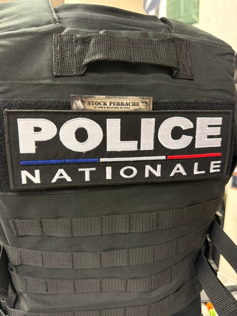 Jeu Bandeaux Police basse visibilité noir BBR (Carte pro obligatoire)