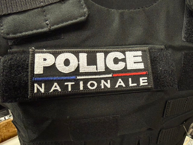 Jeu Bandeaux Police basse visibilité noir BBR (Carte pro obligatoire)