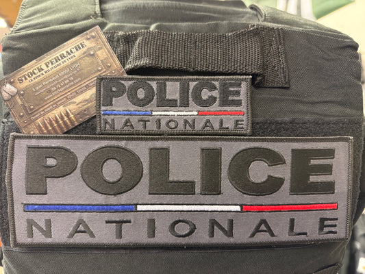 Jeu Bandeaux Police basse visibilité gris BBR (Carte pro obligatoire)